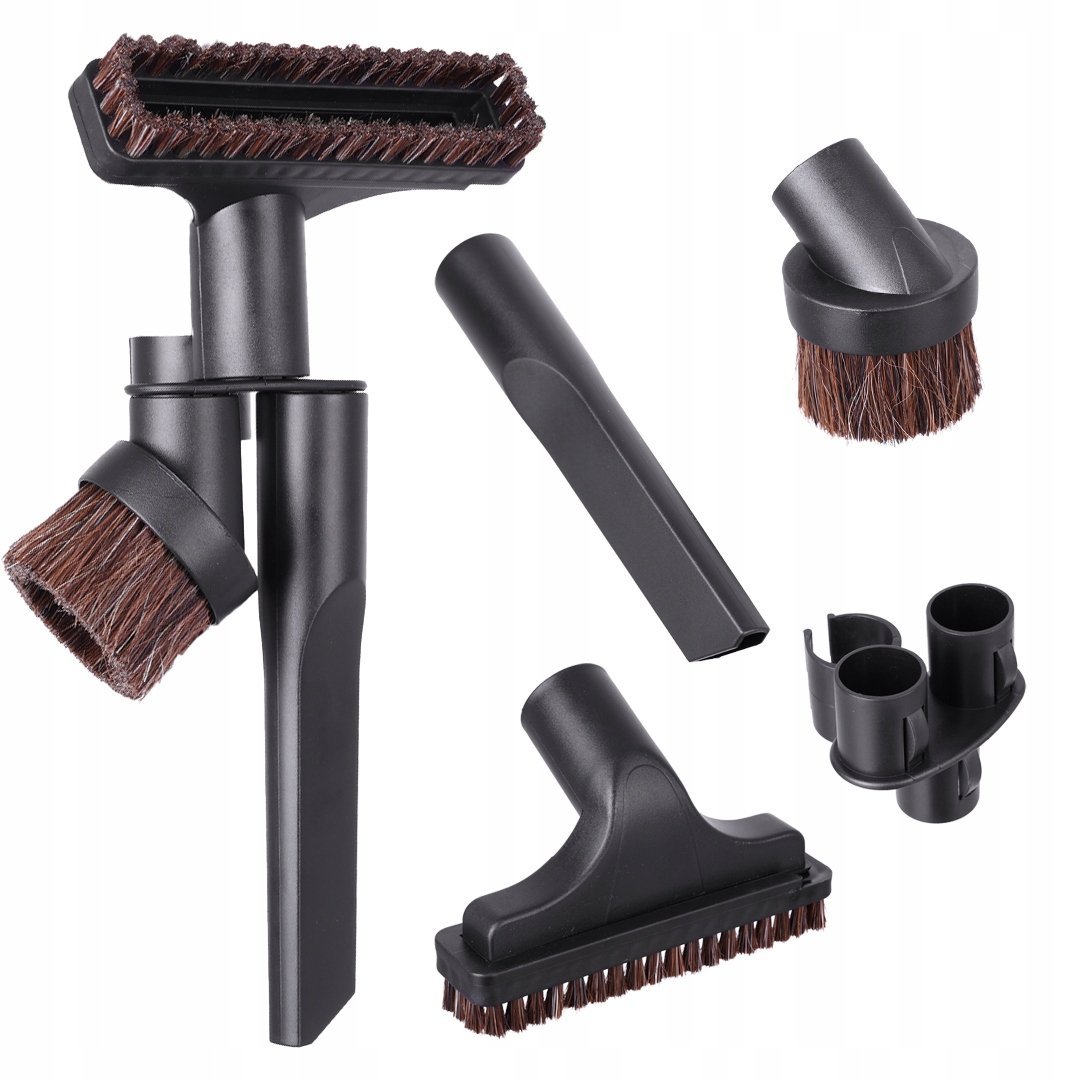 KOMPLET ssawek do odkurzacza Numatic Rowenta LG Tefal z NATURALNYM włosiem