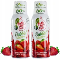 Syropy i koncentraty owocowe - Zestaw 2 koncentratów do Saturatora FruttaMax Truskawka Light bez Cukru, 500 ml - miniaturka - grafika 1