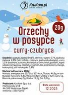 Kisiel - K2024 - Orzechy w posypce curry czubryca 100g - miniaturka - grafika 1