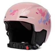 Kaski narciarskie - Kask narciarski Uvex Viti 5663151501 Różowy - miniaturka - grafika 1