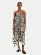 Sukienki - Seafolly Sukienka letnia C Shells 55763-DR Czarny Regular Fit - miniaturka - grafika 1