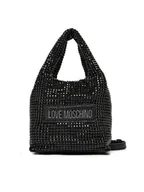 Torebki damskie - LOVE MOSCHINO Torebka JC4044PP1LLP100A Czarny - miniaturka - grafika 1