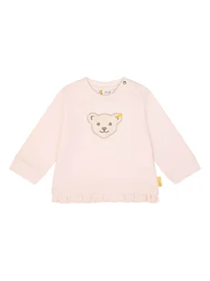 Steiff Bluza w kolorze jasnoróżowym - Bluzy i sweterki niemowlęce - miniaturka - grafika 1