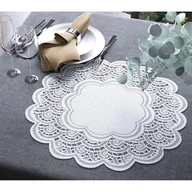 Obrusy i serwetki - Obrus żakardowy Tadeusz, śr. 40 cm, śred. 40 cm - miniaturka - grafika 1