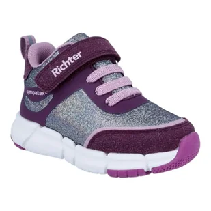 Richter Buty dziecięce dla dziewczynek Wallaby 2.0 Sneaker, Lady/Black/Orchid, 29 EU - Buty dla dziewczynek - miniaturka - grafika 1