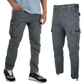 Odzież taktyczna i umundurowanie - Spodnie Alpha Industries Squad Pant 188202 684 - Vintage Grey 33 - miniaturka - grafika 1