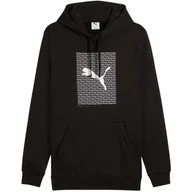 Bluzy sportowe męskie - Bluza męska Puma Ess Logo Lab Hoodie FL - miniaturka - grafika 1