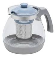 Dzbanki i imbryki - Resto Kitchenware 90510 dzbanek do herbaty Pojedynczy dzbanek 1000 ml Niebieski, Szary - miniaturka - grafika 1