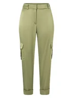 Spodnie damskie - More & More Bojówki w kolorze oliwkowym - miniaturka - grafika 1