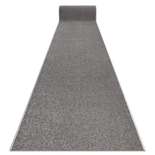 Jednolity chodnik DYWANY ŁUSZCZÓW KARMEL Gładki, jednokolorowy szary 200 cm, 200x390 cm - Dywany - miniaturka - grafika 1