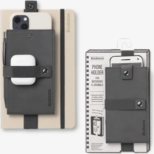 Bookaroo Phone Holder szary uchwyt na smartfon - Uchwyty samochodowe do telefonów - miniaturka - grafika 1