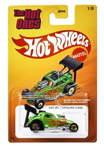 Hot Wheels The Hot Ones Fiat 500 Topolino (1936) / JBY69 - Samochody i pojazdy dla dzieci - miniaturka - grafika 1