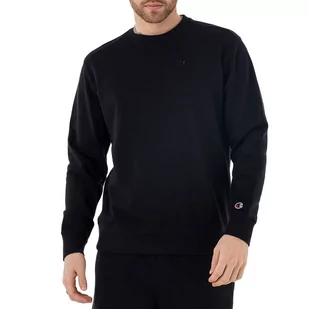 Bluza Champion Tonal Embroidered Heavy Cotton 218492-KK001 - czarna - Bluzy sportowe męskie - miniaturka - grafika 1