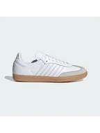 Trampki damskie - adidas Skórzane sneakersy "Samba OG" w kolorze biało-beżowym - miniaturka - grafika 1