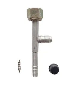 Złącze żeńskie o-ring 180 aluminium nr 6 5/8-18UNF - Akcesoria do klimatyzacji i ogrzewania - miniaturka - grafika 1