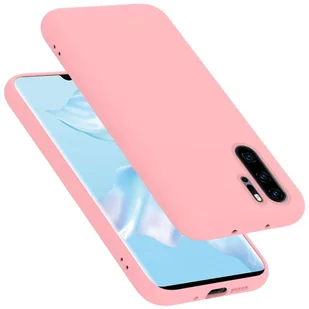Pokrowiec Do Huawei P30 PRO Etui w LIQUID RÓŻOWY TPU Silikon Case Cover Obudowa Ochronny Cadorabo - Etui i futerały do telefonów - miniaturka - grafika 1