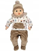 Lalki dla dziewczynek - Lalka bobas mówi i śpiewa 45cm - miniaturka - grafika 1