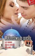 Romanse - Mira Małżeństwo po grecku (wydanie kieszonkowe) Lucy Monroe, Rebecca Winters, Julia James - miniaturka - grafika 1