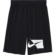 Spodenki damskie - Nike Szorty chłopięce B Nk Df Hbr, czarny/biały, 10 Lata - miniaturka - grafika 1