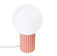 Lampy stojące - Brzoskwiniowa lampka nocna dekoracyjna - K601-Buble - miniaturka - grafika 1