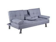 Sofy i kanapy - Kondela Sofa rozkładana Goldia Nowa - szara - miniaturka - grafika 1