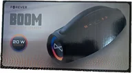 Głośniki przenośne - Głośnik przenośny 20W Bluetooth speaker CZARNY Forever - miniaturka - grafika 1