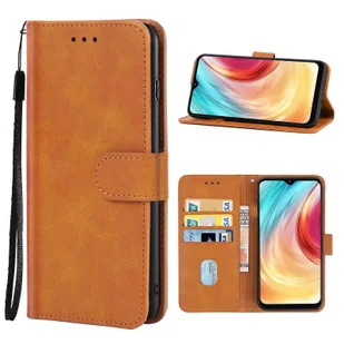 Skórzane etui na telefon do Blackview A80 Brown - Etui i futerały do telefonów - miniaturka - grafika 1
