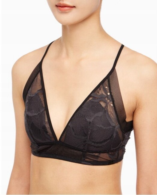 CALVIN KLEIN BIUSTONOSZ DAMSKI CZARNY MIĘKKI L 2A1F1_B* TIA