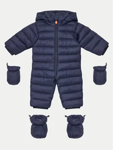 Save The Duck Kombinezon zimowy I30002X GIGA19 Granatowy Regular Fit - Kombinezony dla dzieci - miniaturka - grafika 1