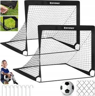 BRAMKI PIŁKARSKIE DLA DZIECI PRZENOŚNE SKŁADANE LEKKIE 120x90x90 CM - Piłka nożna BRAMKI PIŁKARSKIE DLA DZIECI PRZENOŚNE SKŁADANE LEKKIE 120x90x90 CM - Piłka nożna - miniaturka - grafika 1