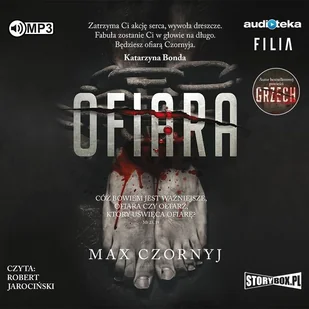 Cd Mp3 Ofiara Max Czornyj - Audiobooki - literatura piękna Cd Mp3 Ofiara Max Czornyj - Audiobooki - literatura piękna - miniaturka - grafika 1