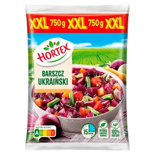 Hortex Barszcz ukraiński 750 g - Dania mrożone - miniaturka - grafika 1