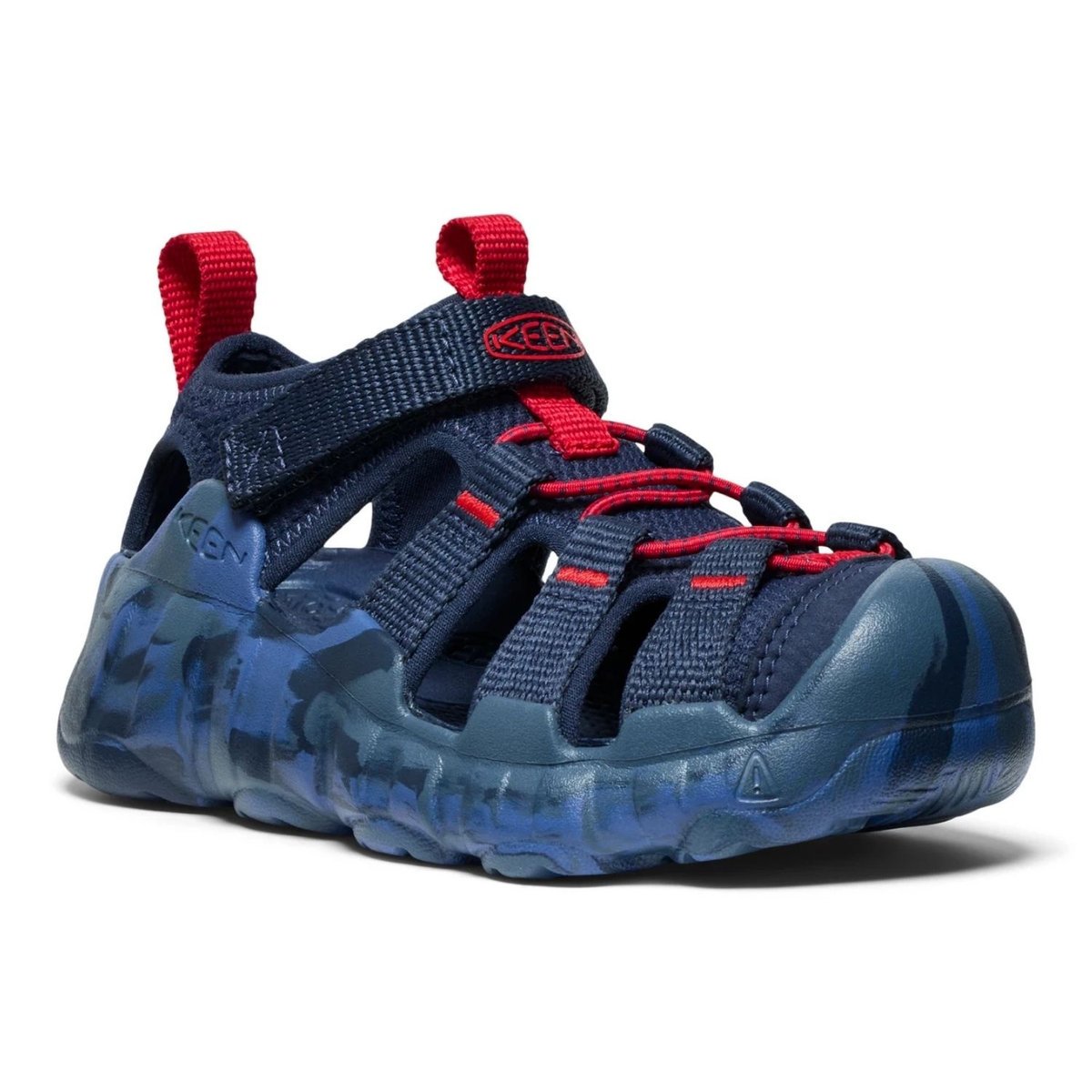 Buty dziecięce Keen Hyperport H2 II sandały z ochroną palców granatowe-31