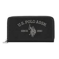 Portfele - U.S. POLO ASSN. WIUXT8413WVP Czarny - miniaturka - grafika 1
