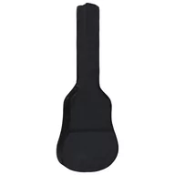 Inne akcesoria muzyczne - vidaXL Pokrowiec na gitarę klasyczną 3/4 czarny 99,5x36,5cm tkanina 70156 - miniaturka - grafika 1