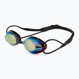 Okulary do pływania Funky Training Machine Goggles cracked gold - Maski do nurkowania - miniaturka - grafika 1