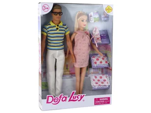 Lalka Rodzina Chłopak Dziewczyna Lucy w Ciąży - Lalki dla dziewczynek - miniaturka - grafika 8