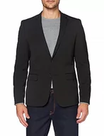 Marynarki męskie - CASUAL FRIDAY CFBernd Blazer męska marynarka garniturowa Slim Fit, Czarny (50003), 46 - miniaturka - grafika 1