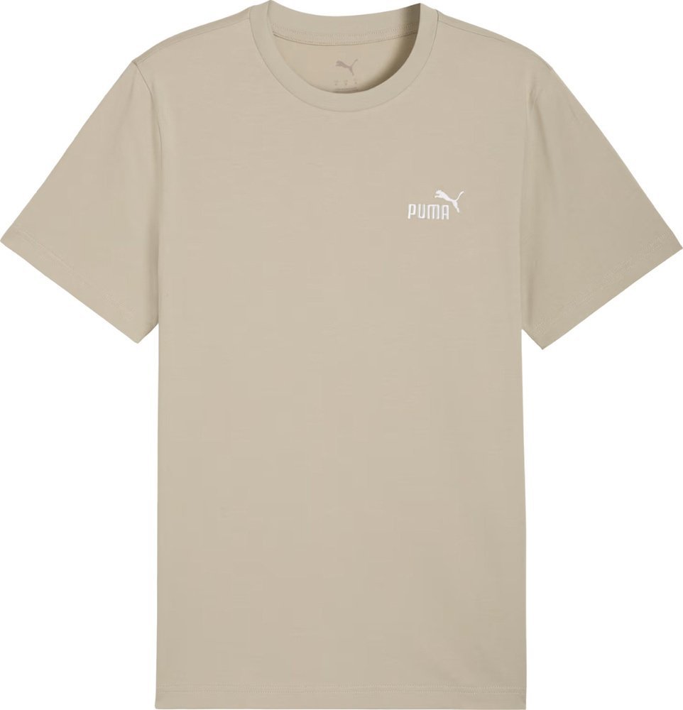 Puma Koszulka męska Puma ESS Small No.1 Logo Tees beżowa 682535 61 M