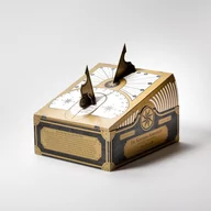 Mały naukowiec - Podwójny zegar słoneczny do samodzielnego montażu - miniaturka - grafika 1