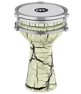 Meinl Percussion meinl Percussion HE-051 Mini darbukas aluminium handgehaem MERT (wysokość 20 cm/średnica 11 cm) HE-053 - Instrumenty perkusyjne - miniaturka - grafika 1