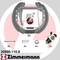 Szczęki hamulcowe - Szczęki hamulcowe ZIMMERMANN 20990.110.9 GSK1516 - miniaturka - grafika 1