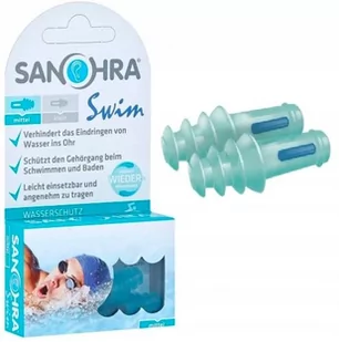 Sanohra Swim wodoodporne stopery do uszu 2 sztuki 1139518 - Akcesoria BHP - miniaturka - grafika 1