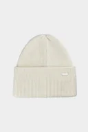 Czapki damskie - Zimowa Czapka Damska 4F 4FWAW24ACAPF447-11S Biała-S - miniaturka - grafika 1