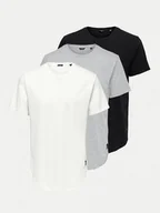 Koszulki męskie - Only & Sons Komplet 3 t-shirtów Matt 22013782 Kolorowy Regular Fit - miniaturka - grafika 1