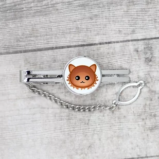 Kot LaPerm Spinka do krawata Męska biżuteria - Spinki do mankietów i krawatów - miniaturka - grafika 1