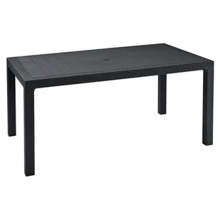 KETER Stół ogrodowy Melody Antracyt 161x95 cm, 17190205 / 224521 - Stoły ogrodowe - miniaturka - grafika 1