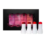 Zestawy kosmetyków damskich - Lash Brow zestaw prezentowy koloryzujących różów w formie żelka Jelly Cheeks Tint 4 x 5 g - miniaturka - grafika 1