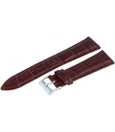 Akcesoria do zegarków - PASEK TEKLA 20MM XL CIEMNOBRĄZOWY K20 - W KRAKOWIE - miniaturka - grafika 1