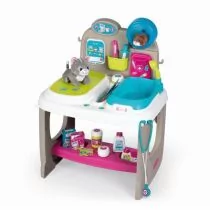 Smoby SMOBY Centrum Weterynarza Gabinet weterynaryjny + 2 maskotki Smoby 340401 - Zabawy w naśladowanie dorosłych - miniaturka - grafika 1